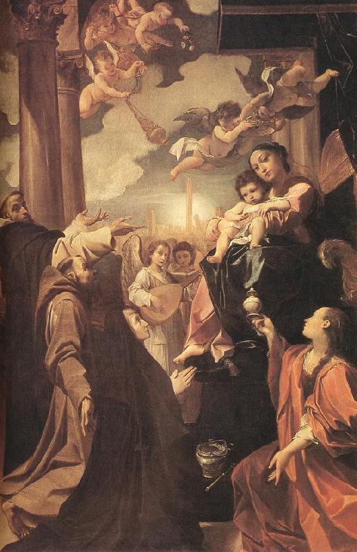 CARRACCI, Lodovico Bargellini Madonna sf oil painting image